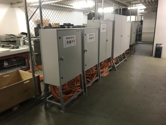 Installation de distribution de secours</br>pour l’alimentation électrique des bâtiments de bureau